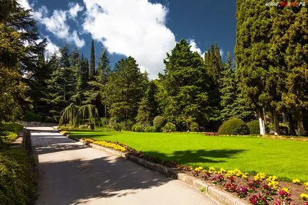 Park numit după Aivazovsky, statiune Partenit