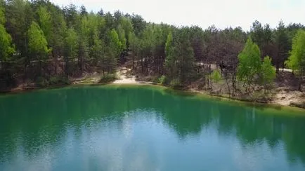 Beach hétvégén és a teljes szabadság a legjobb tó rekreációs Ukrajnában