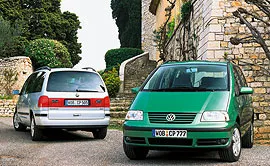 Купете миниван FORD GALAXY, Alhambra седалка, Volkswagen Sharan - Три от ковчега - gomelavto