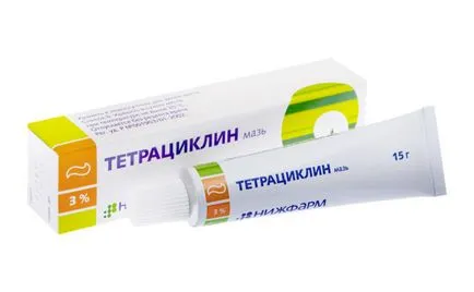 Utilizarea de tetraciclină în tablete și acnee unguent tetraciclină și nu numai comentarii cu fotografii în