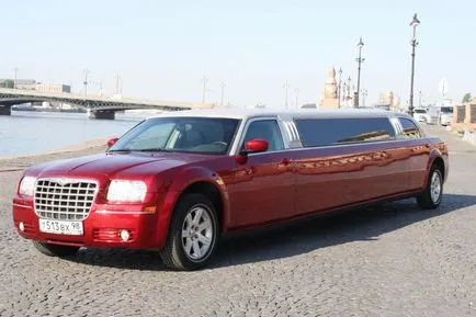 Limuzin „Chrysler 300C” St. Petersburg - kötelezze az esküvő