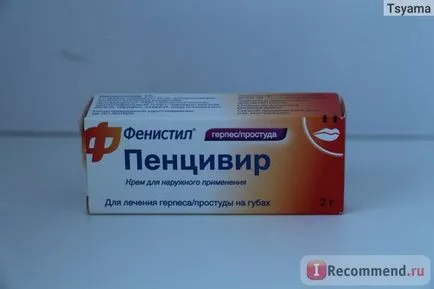 Vírusellenes szerek Novartis Fenistil pentsivir - „Hogyan lehet gyorsan megszabadulni a herpesz! legtöbb