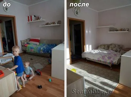 Raskhlamlenie konmari pe experiența mea, pe blog-ul de familie Irina Polyakova