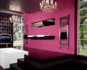 Pink fürdőszoba - 60 fotó enteriőrök