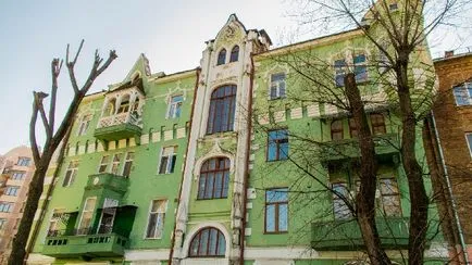 Casa cu pisici de la Kiev, istoria clădirii