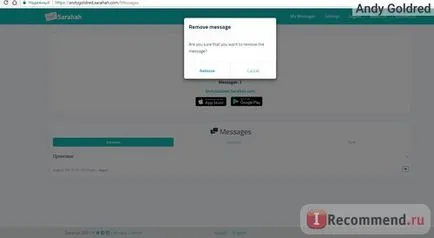 Site-ul - „sarahah mesager anonim - alternative și