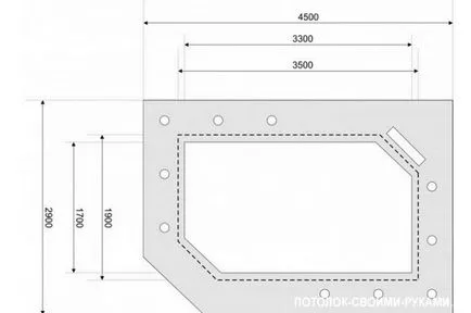 Formula secreta de calcul rapidă a materialelor pentru instalarea gips-carton plafon