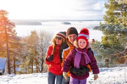 vacanțe de familie în Finlanda, de divertisment la Tampere - întâlnirea cu Moș Crăciun, un parc acvatic, schi