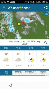 Descărcați vremea app & amp; radar pe Android gratuit