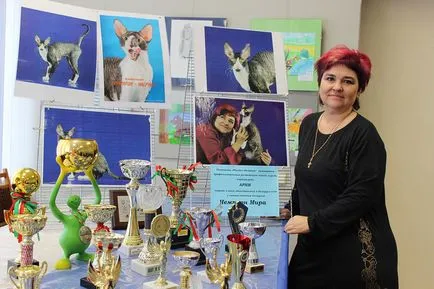 Cat crema societății au adunat în Bobruisk Exhibition Hall, Bobruisk