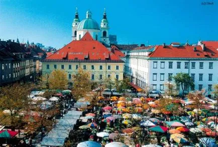 Capitala Sloveniei Ljubljana