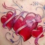стойност Татуировки сърца