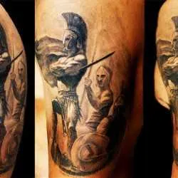 Татуировки с войниците, изкуството на татуиране! Tattoo снимки, татуировка Киев