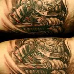 Татуировки с войниците, изкуството на татуиране! Tattoo снимки, татуировка Киев