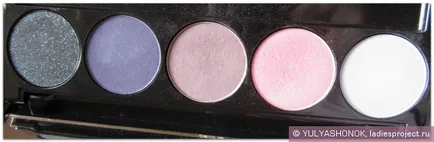 Eyeshadow palete magnetice (nuanțe de numărul 10, 12, 25, 27, 30) din Limoni - comentarii, fotografii și preț