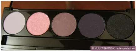 Eyeshadow palete magnetice (nuanțe de numărul 10, 12, 25, 27, 30) din Limoni - comentarii, fotografii și preț