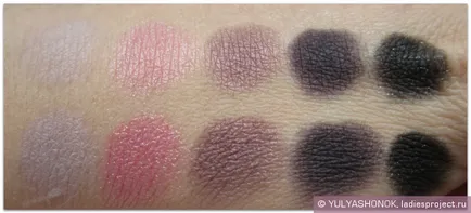 Eyeshadow palete magnetice (nuanțe de numărul 10, 12, 25, 27, 30) din Limoni - comentarii, fotografii și preț