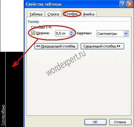 Tabelul „este totul despre Microsoft Word