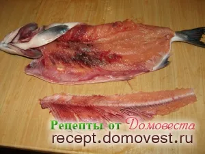 Пълнени сьомга - рецепти от domovesta