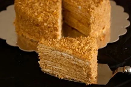 Tort „tort miere“ - rețete cu fotografii și video