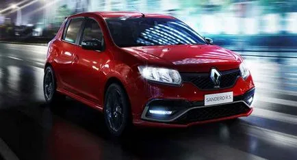 Tuning Renault Sandero stepvey 2015 és véglegesíti saját kezét