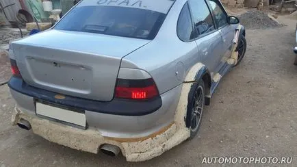 Tuning lökhárítók kezüket Opel Vectra és