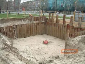 Consolidarea metodelor de pantă de excavare, tehnologia, întărirea limbii de excavare - preturi, ordine de lucru