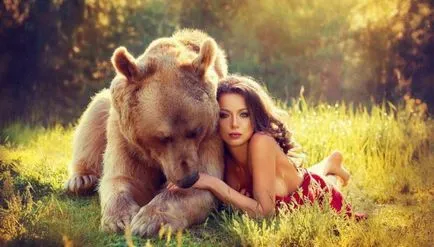 Résztvevő - mvya - fényképezett egy ölelés egy igazi medve