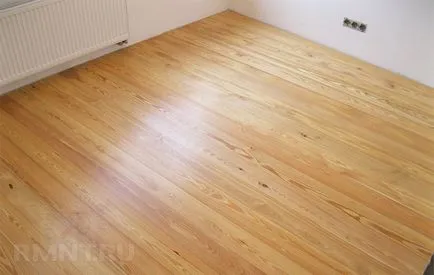 De stabilire linoleum pe podea de lemn