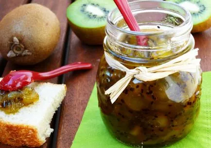 Jam kiwi klasszikus recept, a banán, a tél