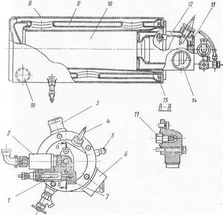 Structura și funcția motorului preîncălzitor KAMAZ-5320 și KAMAZ-4310