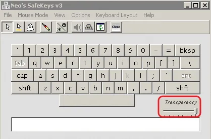 Tastatura virtuală și keylogger (keylogger) p3