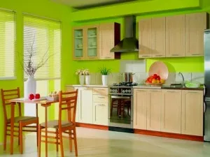 A lehetőségek a modern töltőanyagok vagy proshpaklevat falak a konyhában