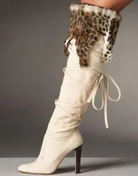 Kötött nadrágját prémes - Tartozékok - Kötés rendszer - a szerző projekt Natalia gruhinoy