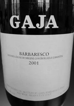 De ce de ce vin - articol - mare - Gaja Barbaresco 2001