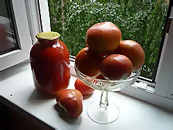 Заготовки домати към вас, моята година - ми богатство