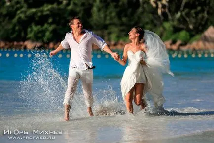 Fotós a Seychelle-szigetek, a fotós Mauritius, Seychelle-esküvő