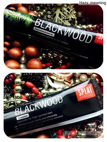 Pasta de dinti bulină Blackwood - «negru pasta de dinti bulină ♥ ♡ ♣ ♧ modul de a face dintii albi, vânt