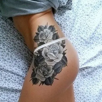 Значение татуировки - роза - момичета и мъже