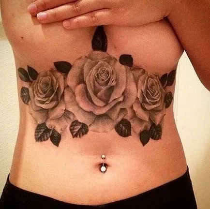 Значение татуировки - роза - момичета и мъже