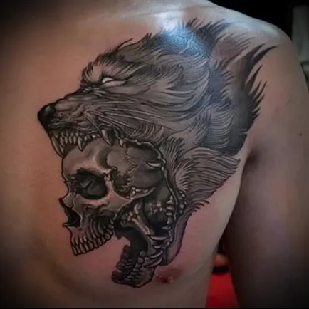 Înțeles tatuaj (tatuaje) Wolf