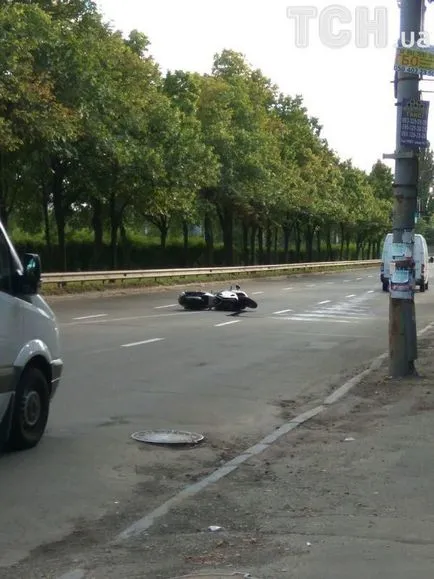 Szörnyű baleset Kijev motoros halt meg a felesége szeme a nap az esküvő után - Kiev