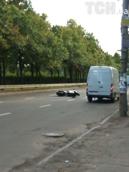 Szörnyű baleset Kijev motoros halt meg a felesége szeme a nap az esküvő után - Kiev