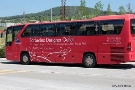 Outlet Firenze közelében Barberino, Barberino designer outlet, vásárló