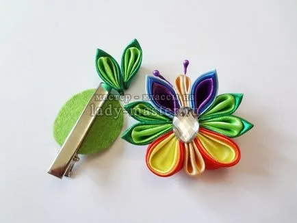 Butterfly в овладеят изкуството kanzashi