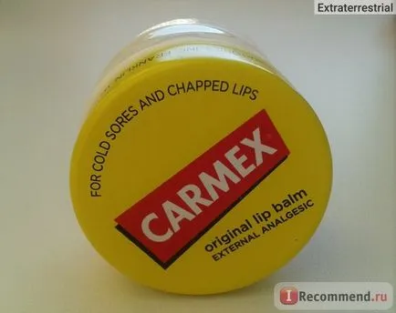 balsam de buze balsam de buze Carmex - «legendarul balsam american Carmex este acum si eu)