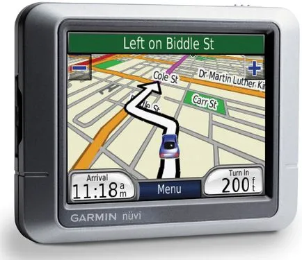 Navigare auto prin GPS Garmin nuvi (nuvi harmine, Navi)