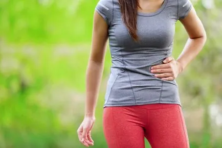 Dureri abdominale atunci când rulează cu ceea ce implică și cum să-l evite