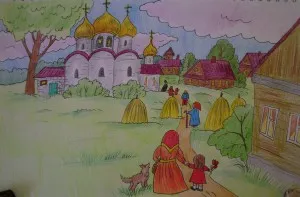 Як красиво намалювати церква поетапно - як намалювати церква, храм, собор олівцем поетапно