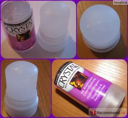 Deo-kristály kristály test dezodor stick - «I végre megtaláltam a dezodor nélkül veszélyes